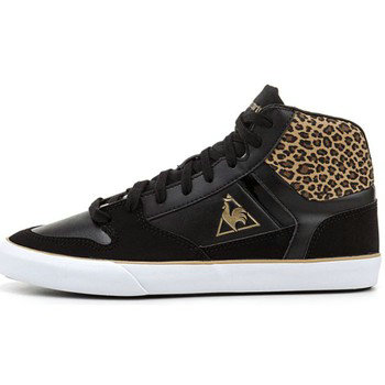 Le Coq Sportif Peletier Lea Wn Noir Chaussures Basket Montante Femme